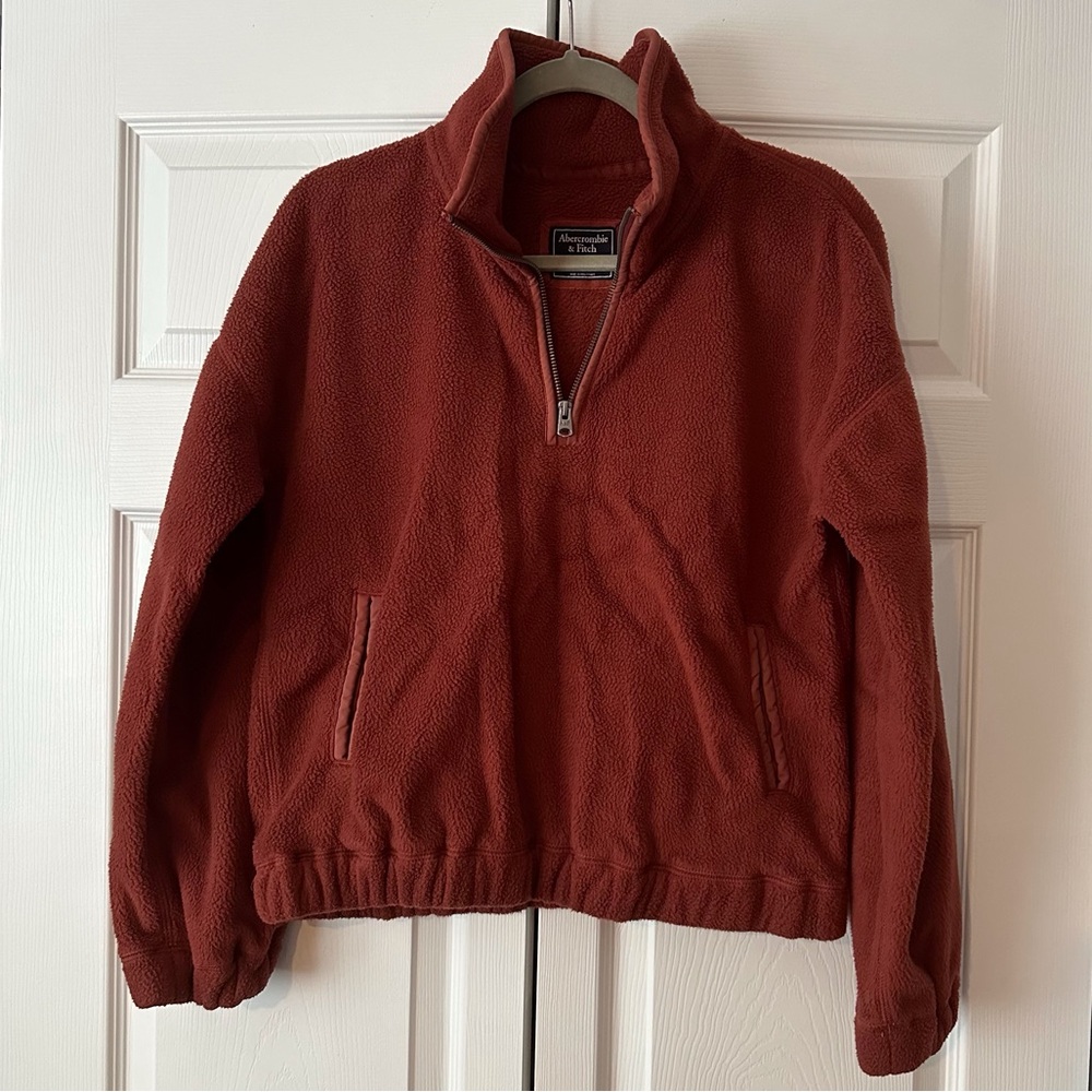 Abercrombie & Fitch half zip pullover size small